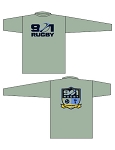 901 RUGBY 50/50 GILDAN LONG SLEEVE T- SHIRT 